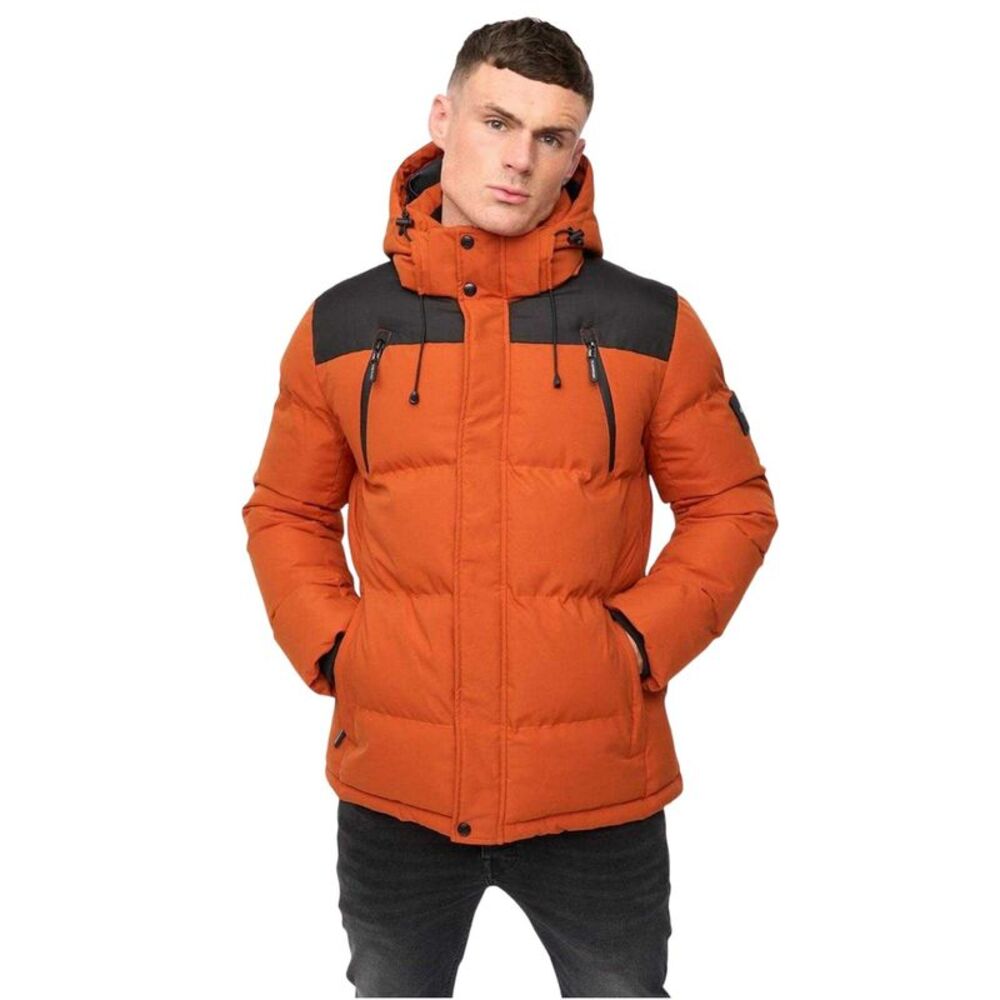 Crosshatch Mens  Jacket / Orange
